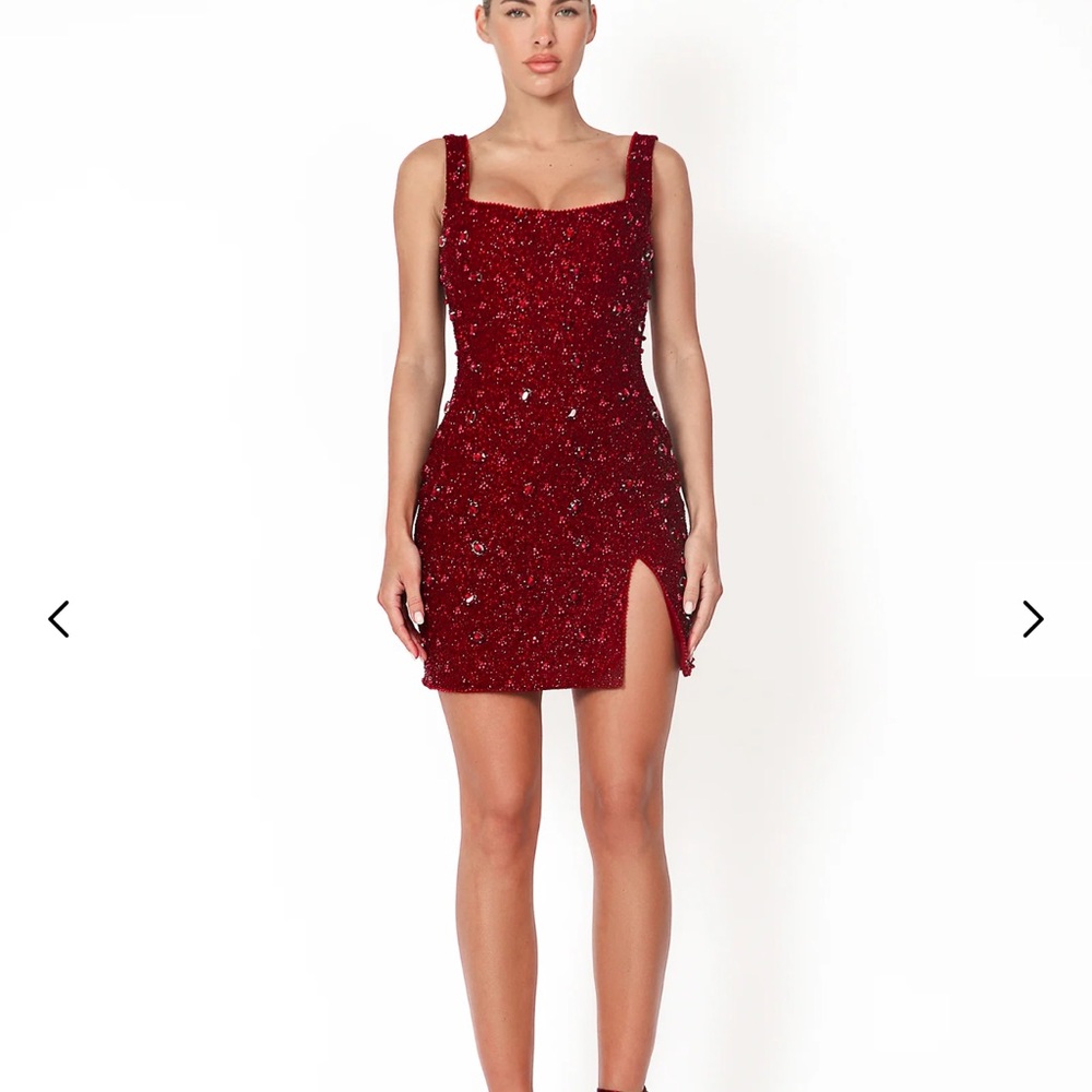 KHANUM'S
Kerri Mini Dress In Red